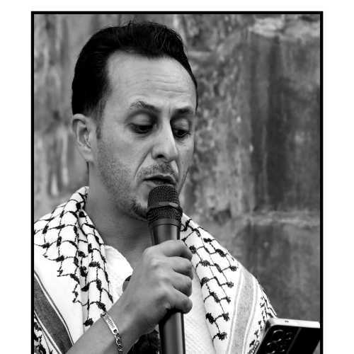 2025-08-18, Parlement de Wallonie à Namur : Stop génocide à Gaza ! Photo : Michel Wittek.