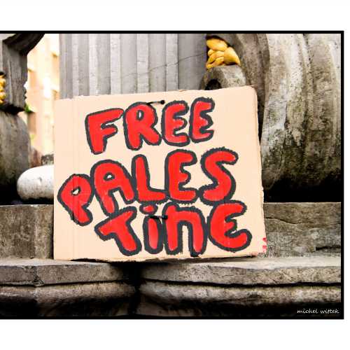 2025-10-02 - Namur : rassemblement contre l'interception de la Global Sumud Flotilla