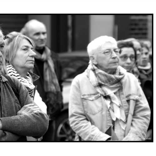 2025-10-02 - Namur : rassemblement contre l'interception de la Global Sumud Flotilla