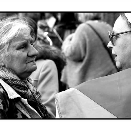 2025-10-02 - Namur : rassemblement contre l'interception de la Global Sumud Flotilla