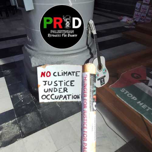 Omar Kareem, Palestinian Refugees for Dignity