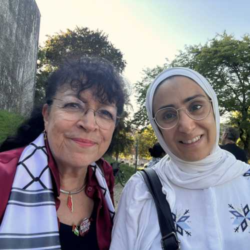 2025-08-18, Parlement de Wallonie à Namur : Stop génocide à Gaza : Photo Gaza-Palestine.org