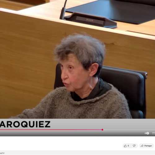 2025-10-06 - Namur, Parlement de Wallonie, Pétition pour stopper le commerce d'armes avec Israël